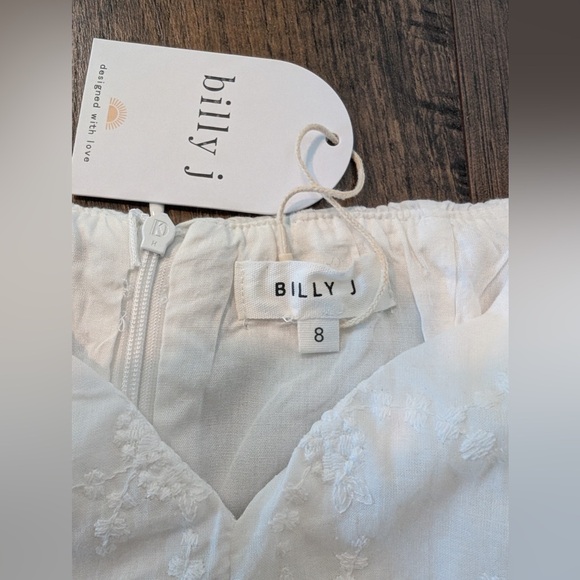 Billy J Women’s Leighton Dress White NWT Size 8AU/4US - Picture 5 of 9